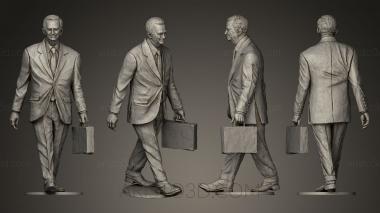 Statues of famous people (STKC_0210) 3D model for CNC machine
